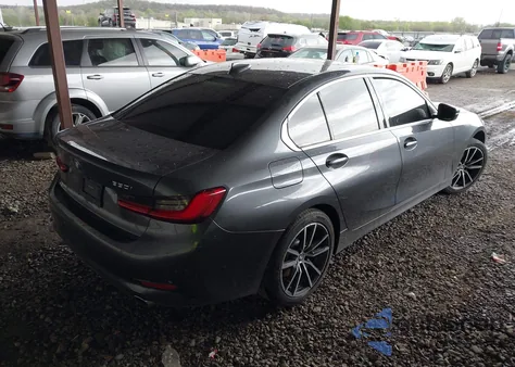 2020 BMW 330I xDrive из США, поврежденный, VIN 3MW5R7J09L8B05601